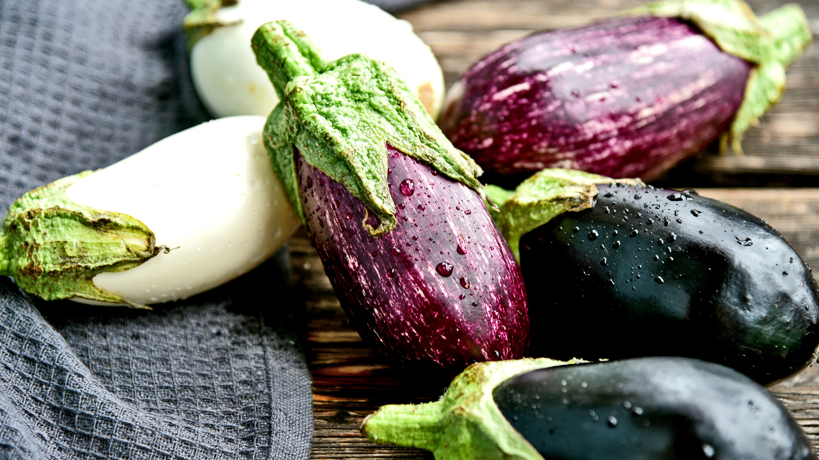 Eggplant Highlights In Hair