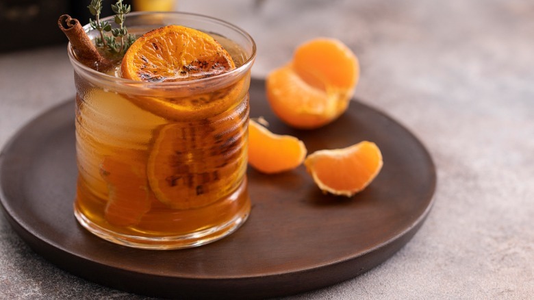 Spiced Clementine Whiskey Sour