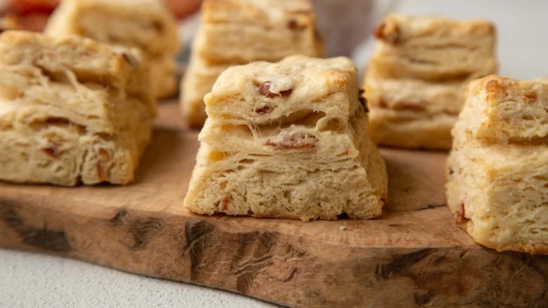 Bacon biscuits