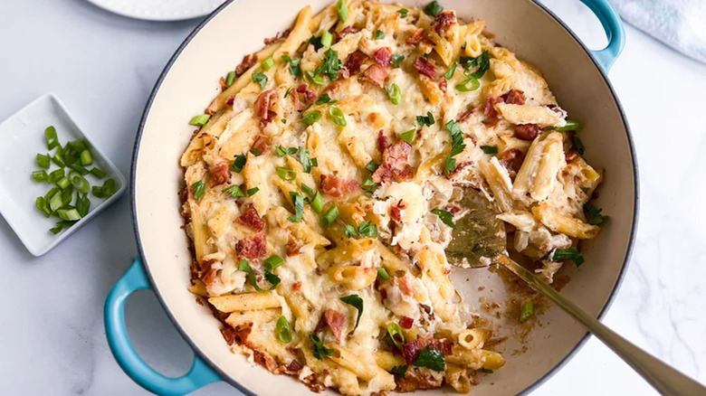 Chicken bacon ranch casserole dish