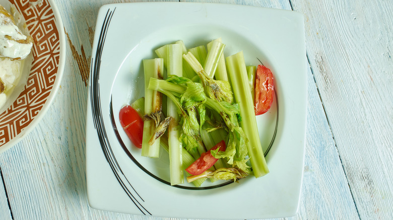 Plate of Celery Victor