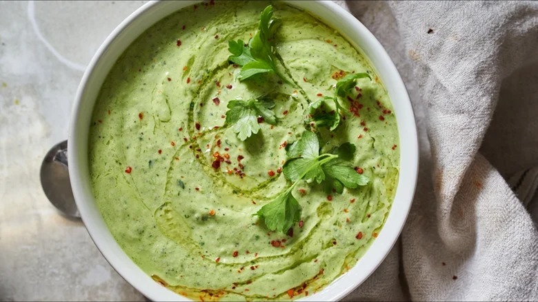 green gazpacho