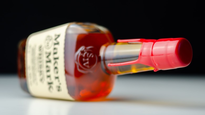 Maker's Mark wax top whiskey