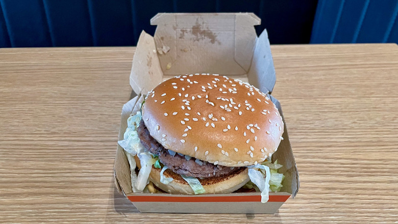 Big Mac in box