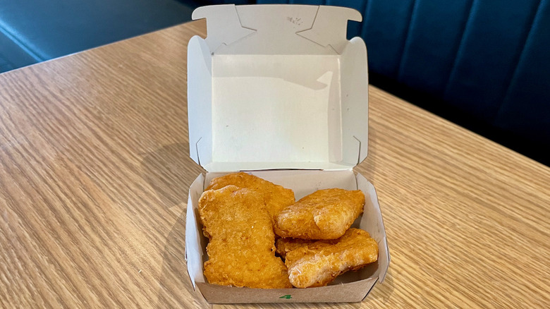 Box of chicken McNuggets