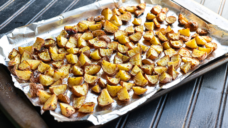 roasted potatoes