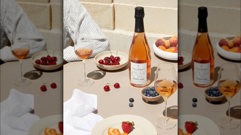 Champagne Telmont Réserve Rosé wine