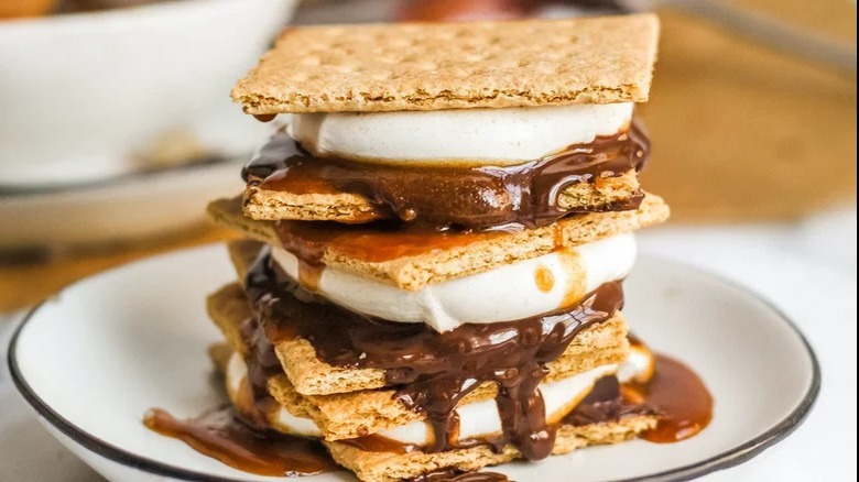 salted caramel s'mores