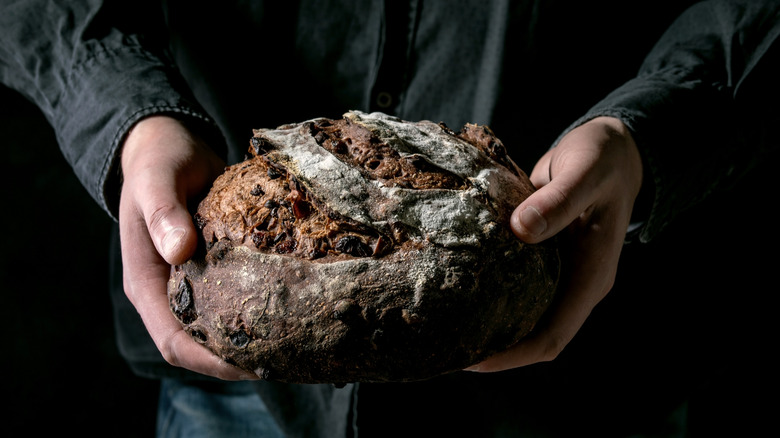 Chocolate sourdough bread