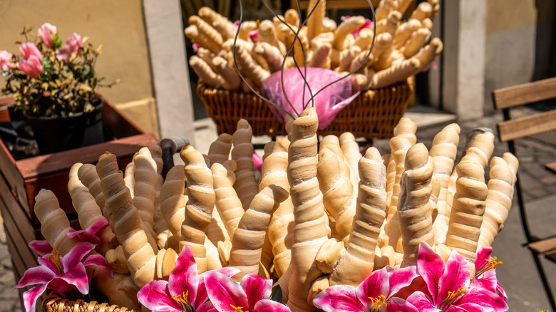 Coppia Ferrarese bread from Ferrara