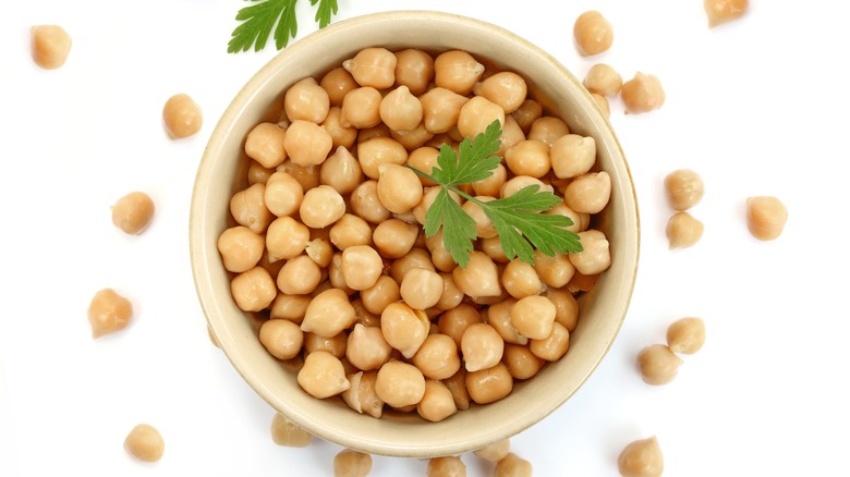 bowl of chickpeas