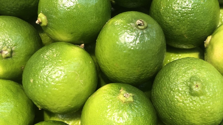 pile of limes