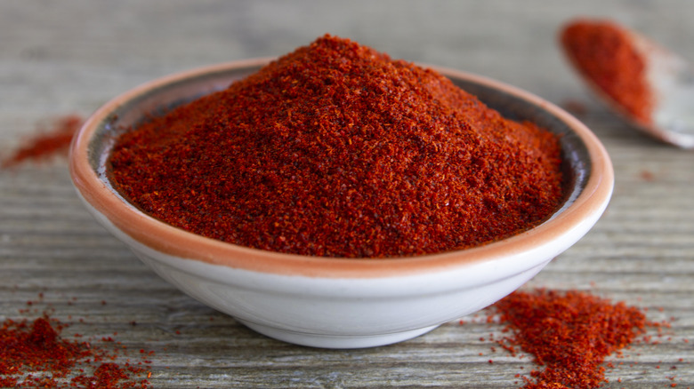 paprika in bowl