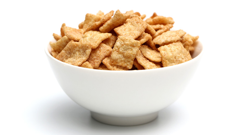 Cinnamon Toast Crunch in a bowl