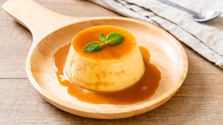 caramel flan