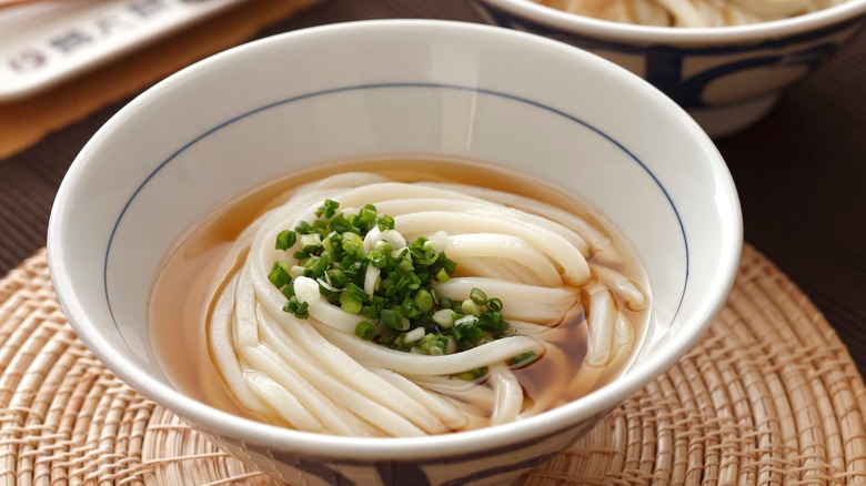 Udon noodle soup