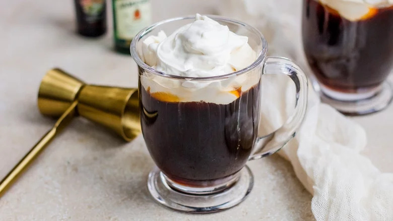 Irish Coffee in a mug