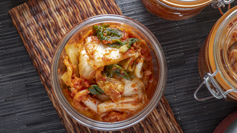 kimchi in bowl