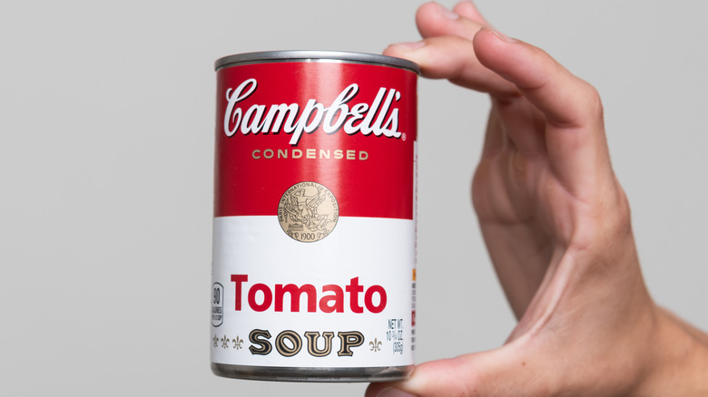 canned tomato soup