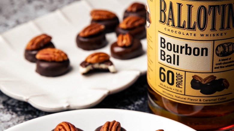 Ballotin Bourbon Ball chocolate whiskey