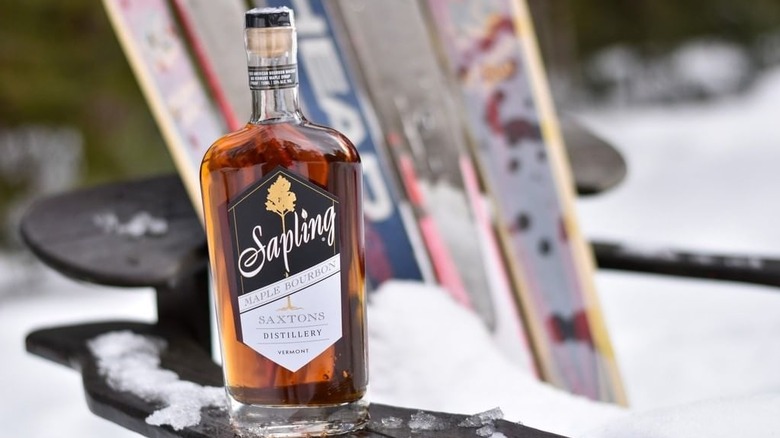 Sapling Maple Bourbon bottle