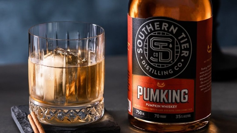 Southern Tier Pumking in glass