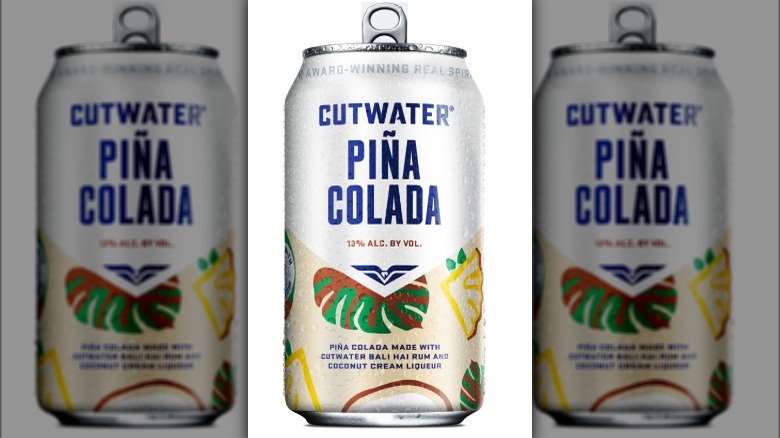 Cutwater Pina Colada canned cocktail