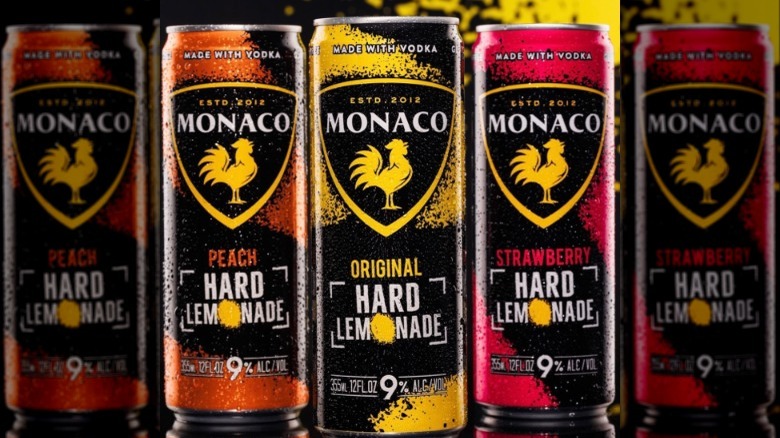 Monaco Hard Lemonade canned cocktails