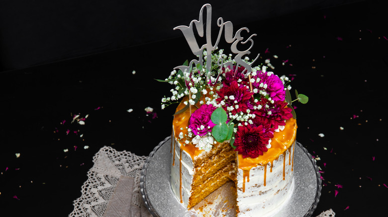 carrot wedding cake