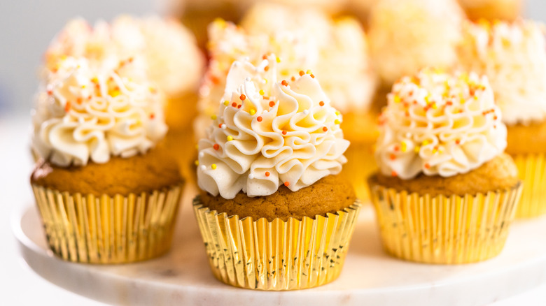 pumpkin spice cupcakes