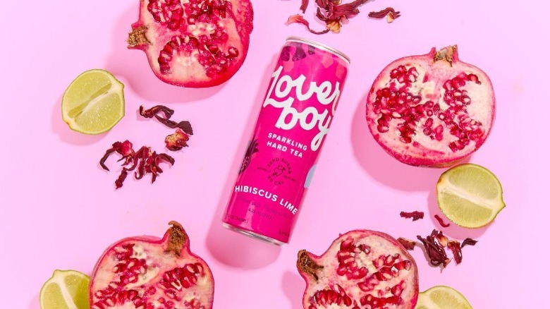 Loverboy Hibiscus Lime hard tea