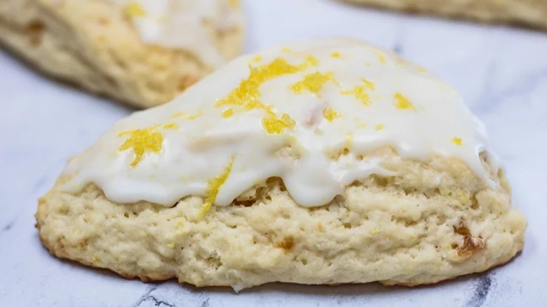 Ginger and lemon scones