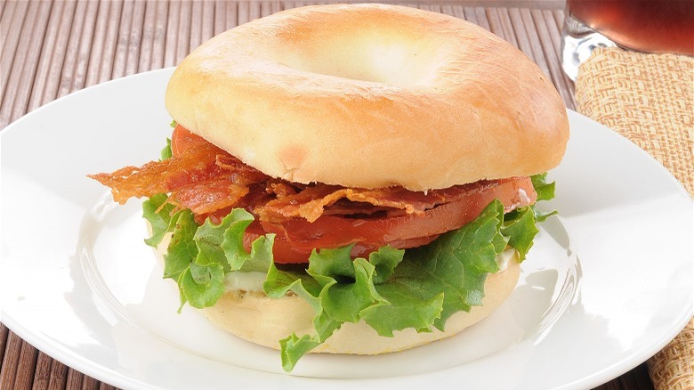 BLT bagel