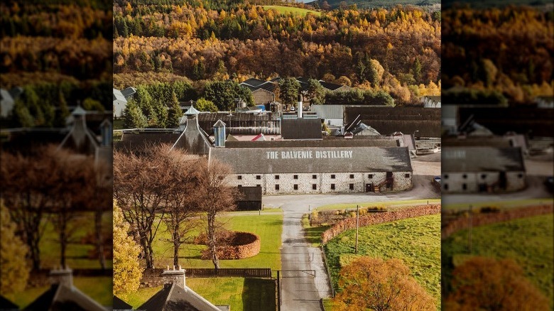 The Balvenie Distillery in Scotland