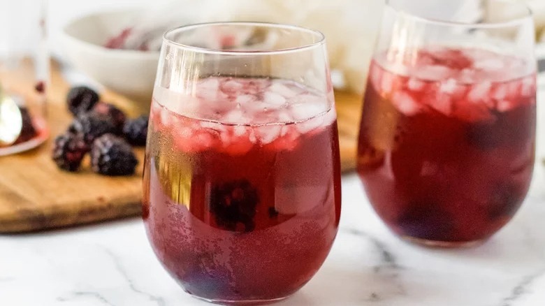 Berry Hibiscus Refresher With Tequila