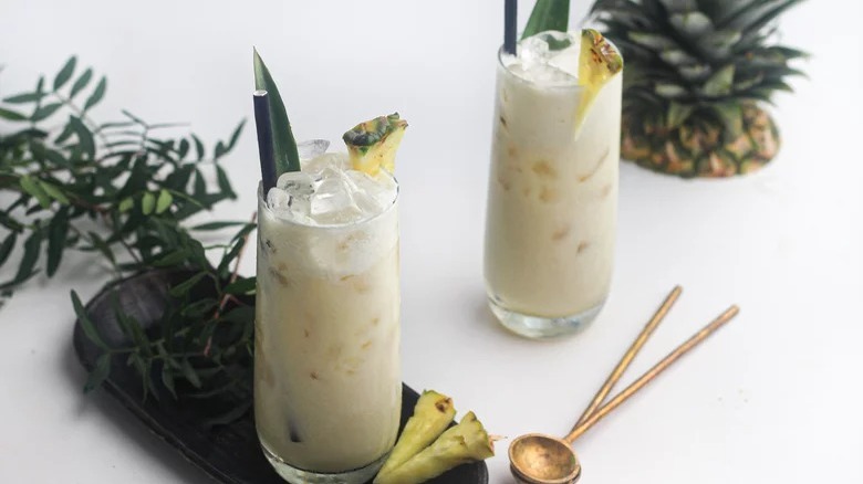 Coconut Cream drink With Tequila