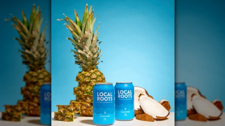 Local Roots Island Vibes kombucha