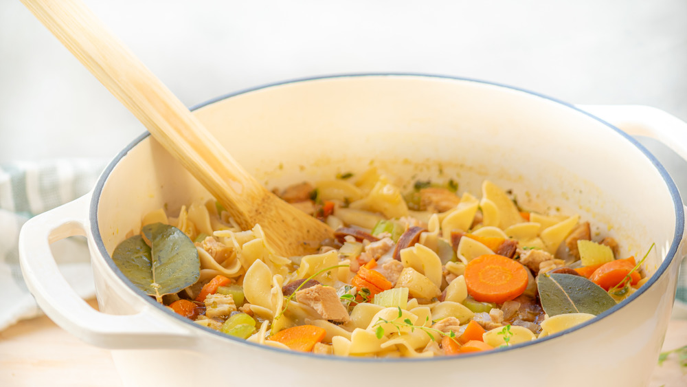 easy 20-minute chicken noodle soup