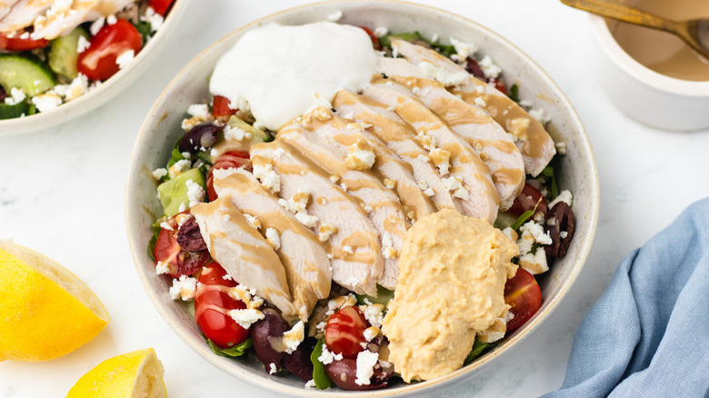 Copycat Panera Bread Mediterranean bowl