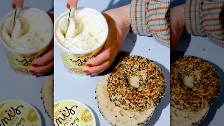 Jeni's Everything Bagel ice cream