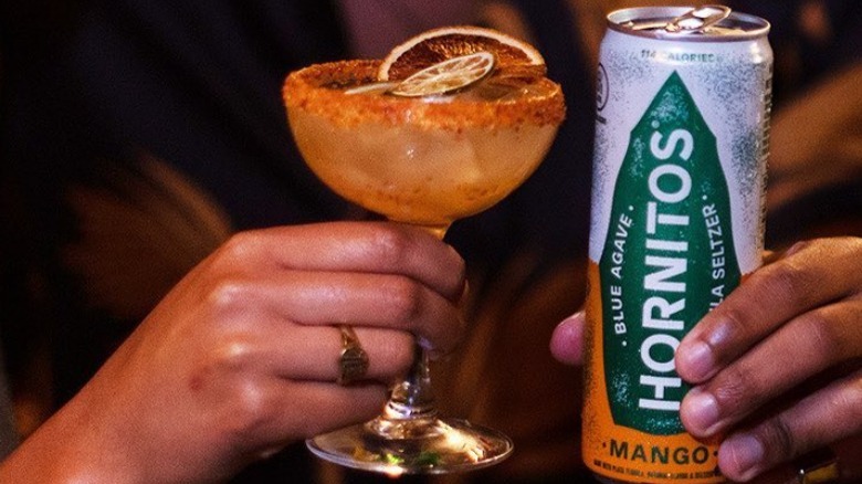 Hornitos Tequila Seltzer can