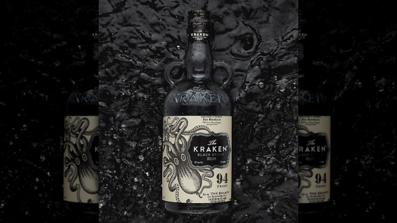 Kraken Spiced Rum Bottle