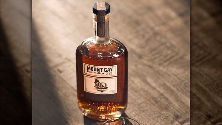 Mount Gay Rum Bottle