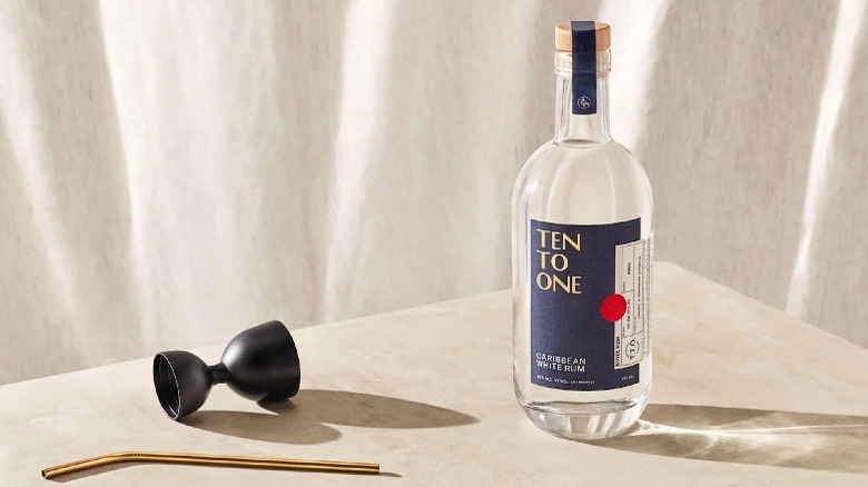 Ten to One Rum Bottle