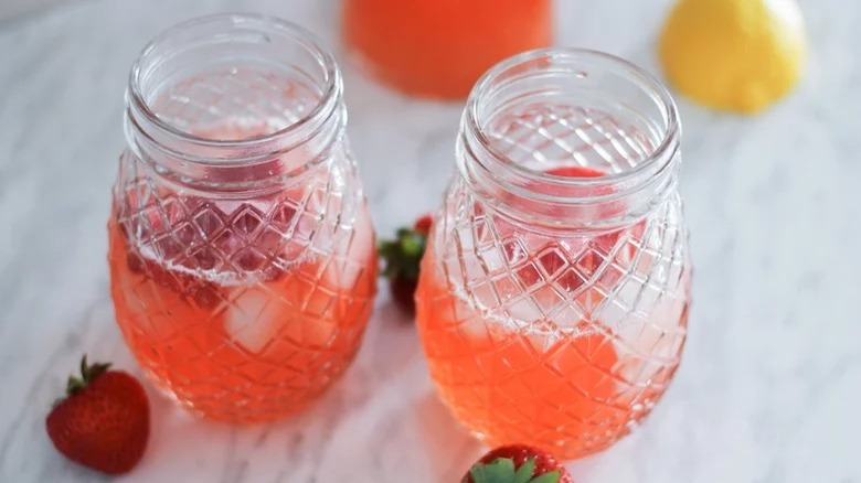 Homemade Strawberry Lemonade recipe