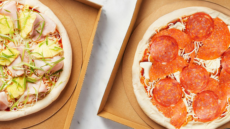 California Pizza Kitchen's take and bake pizzas