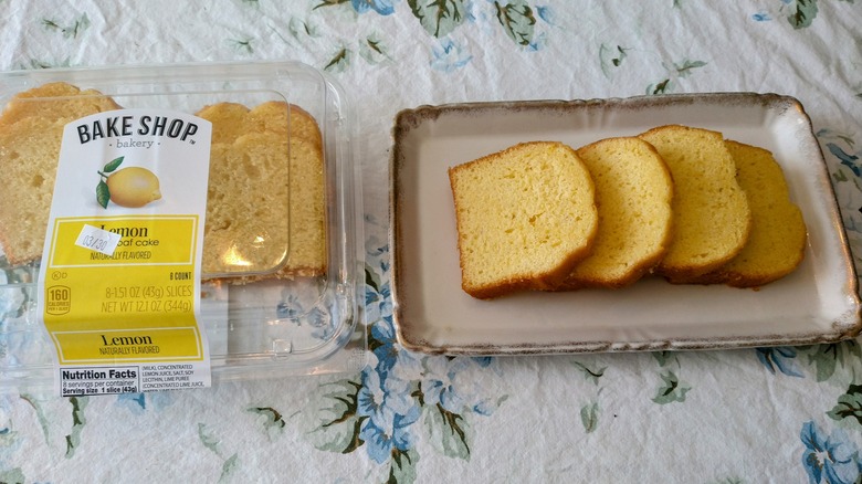 Bake Shop Lemon Loaf Cake