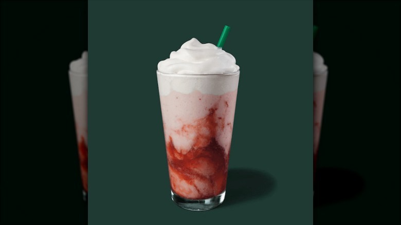 strawberry frappuccino