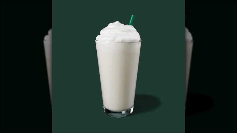 White chocolate frappuccino