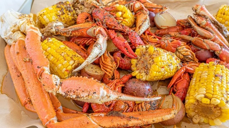 Cajun crab boil